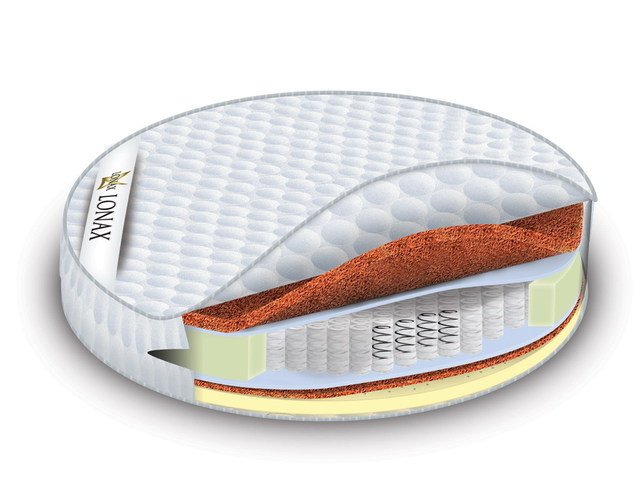 Матрас Lonax Round Cocos-Medium TFK Матрас Lonax Round Cocos-Medium TFK